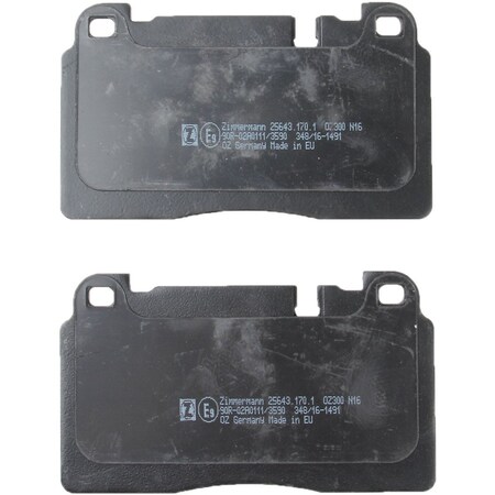 Zimmermann Brake Pad Set, 256431701 256431701